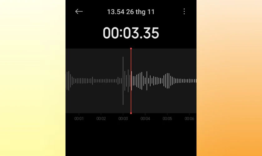 Cách nghe lại file ghi âm