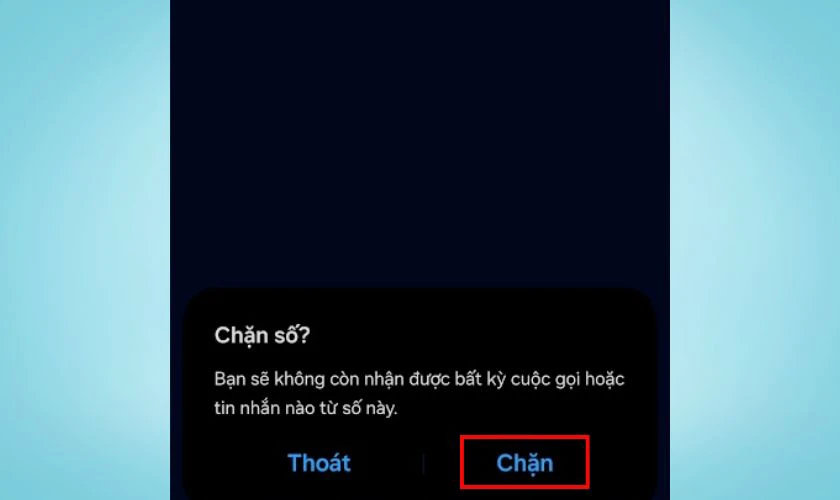 Cách chặn số điện thoại trong lịch sử cuộc gọi