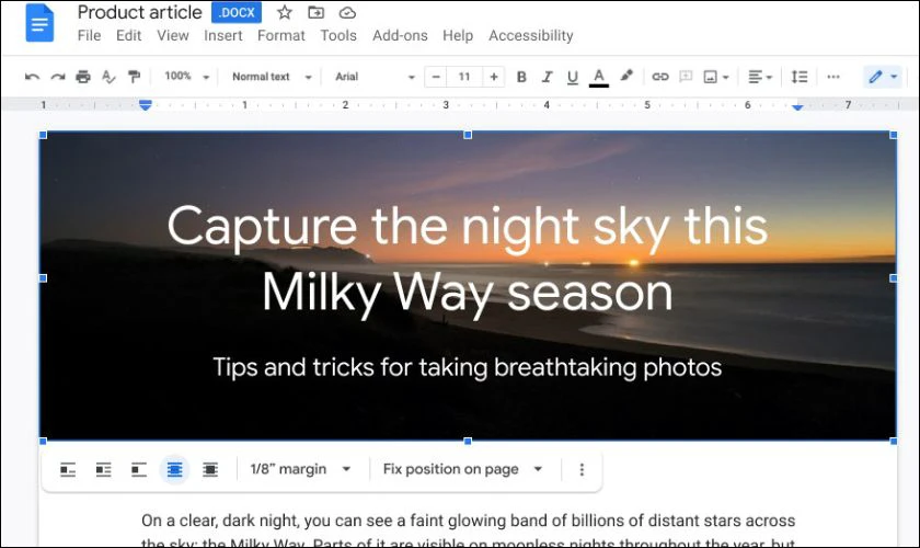 Tại sao phải biết cách chèn ảnh vào Google Docs trên máy tính?