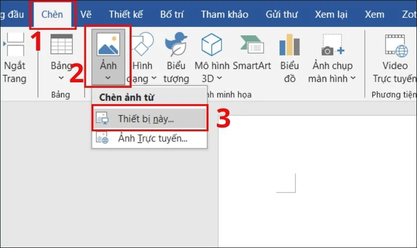 Cách chèn chữ ký tay vào Word