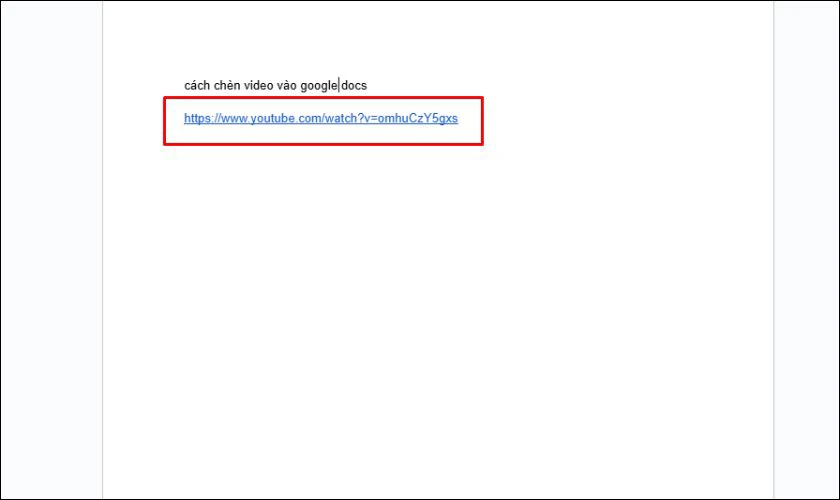 Cách chèn video vào Google Docs bằng tiện tích DocuTube Viewer