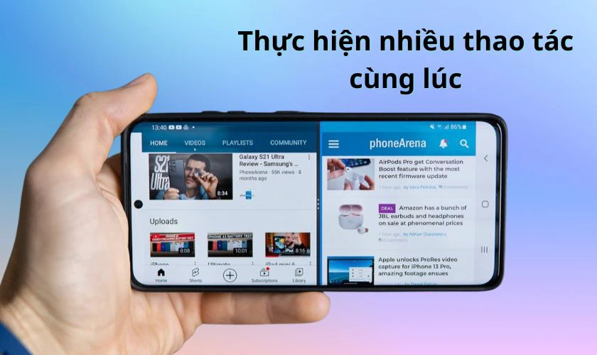Cách chia đôi màn hình Xiaomi có lợi ích gì?