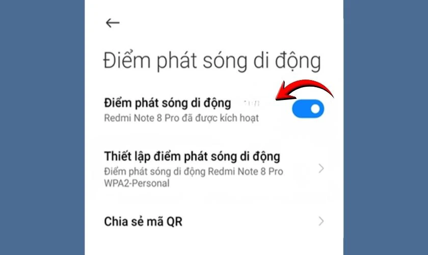 Điều kiện để chia sẻ Wifi cho điện thoại khác trên Xiaomi