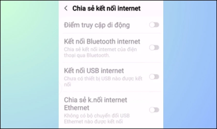 Hướng dẫn khắc phục lỗi chia sẻ wifi không thành công trên Oppo