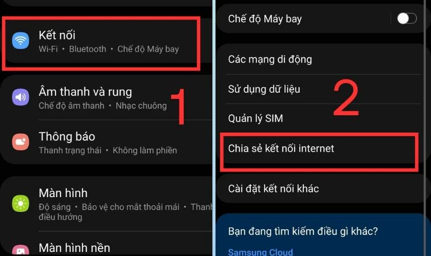 Cách chia sẻ wifi sang laptop với Bluetooth trên Oppo