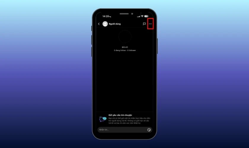 Chọn cuộc trò chuyện muốn thay đổi bong bóng
