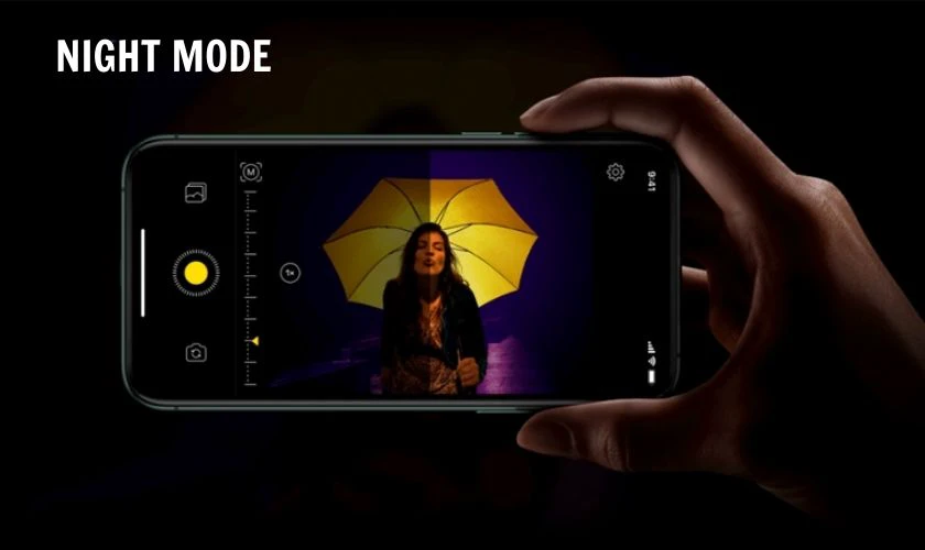 Chế độ chụp hình ban đêm Night Mode
