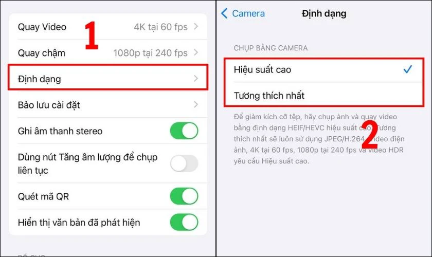 Cách chỉnh chất lượng ảnh chụp cho camera iPhone 11