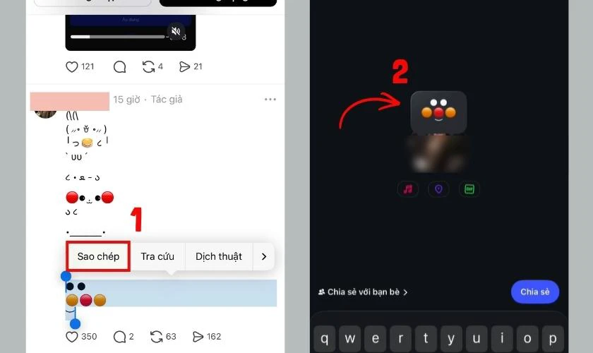 Cách chỉnh ghi chú Instagram thành hình con vật
