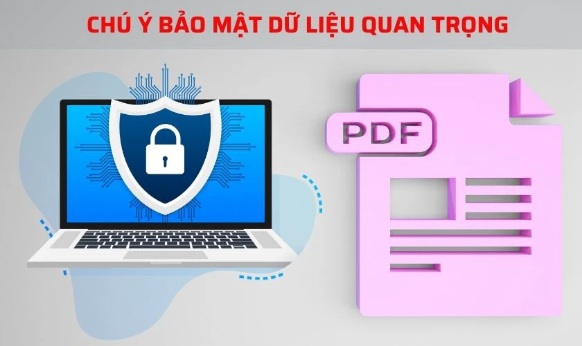 Lưu ý khi chỉnh sửa file PDF