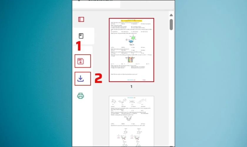 Sau khi chỉnh sửa xong, nhấn biểu tượng Save
