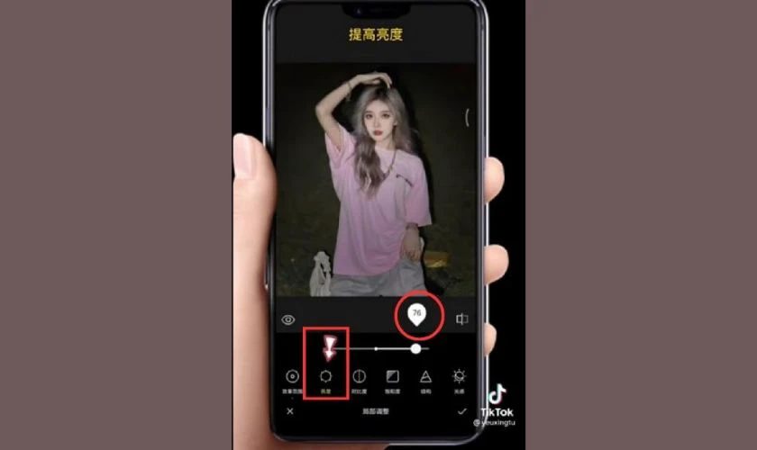 Chỉnh ảnh Xingtu đơn giản