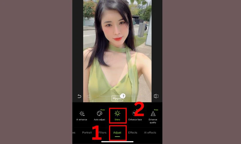 Cách chỉnh trắng da trên Xingtu nhanh