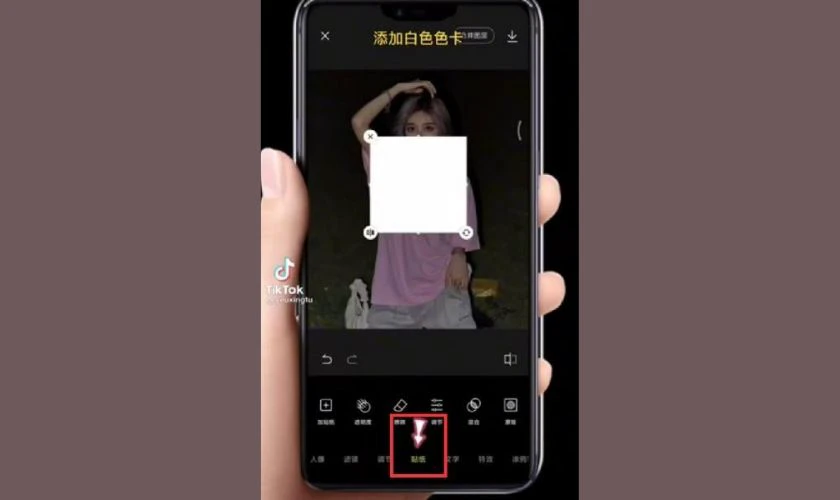 Cách chỉnh trắng da trên Xingtu bằng lớp phủ