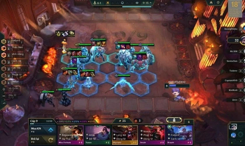 Cách chơi đội hình DTCL Ashe mùa mới nhất - Cuối game