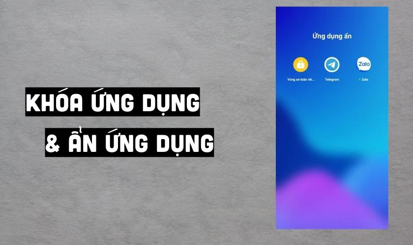 Cách chống nhìn trộm màn hình điện thoại Realme