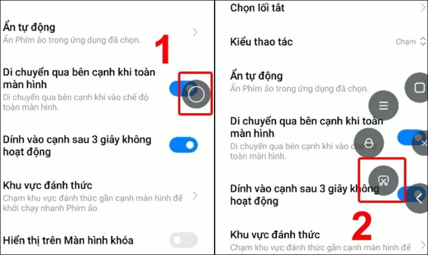 Cách chụp màn hình điện thoại Xiaomi bằng Phím Home ảo