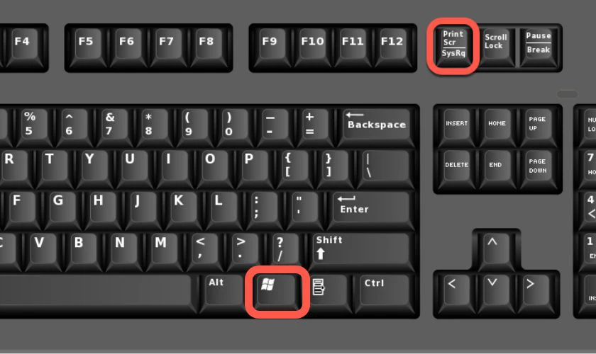 Cách chụp màn hình máy tính Win 10 bằng phím tắt