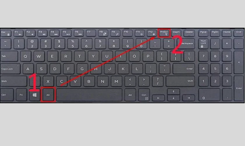 Cách chụp màn hình máy tính Dell bằng phím Print Screen