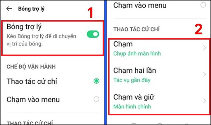 Cách chụp màn hình OPPO A60