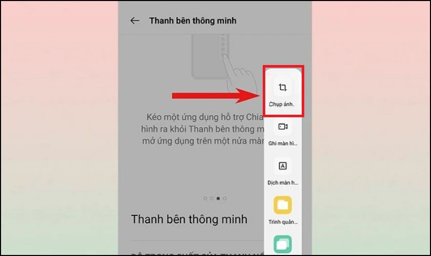 Cách chụp màn hình OPPO A18