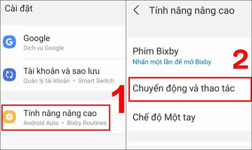 Cách chụp màn hình Samsung Note 10 bằng cử chỉ vuốt tay