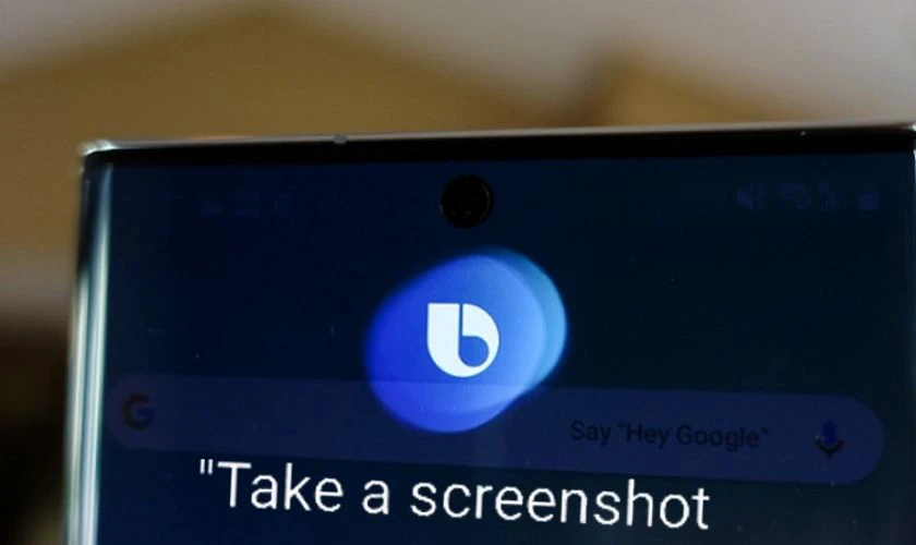 Cách chụp màn hình Samsung Note 10 bằng trợ lý ảo Bixby