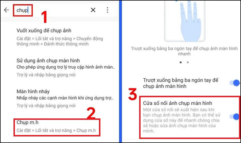 Cách chụp màn hình cuộn Vivo bằng Cửa sổ nổi