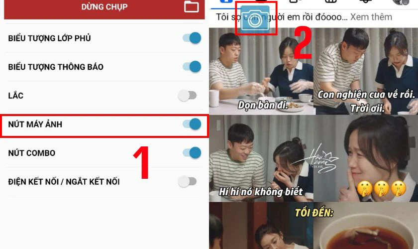 Cách chụp màn hình Vsmart bằng Screenshot Easy