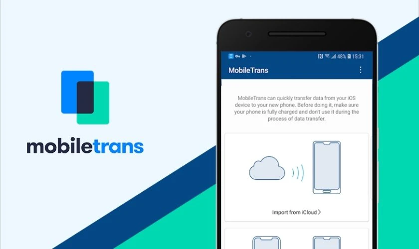 Dùng phần mềm MobileTrans