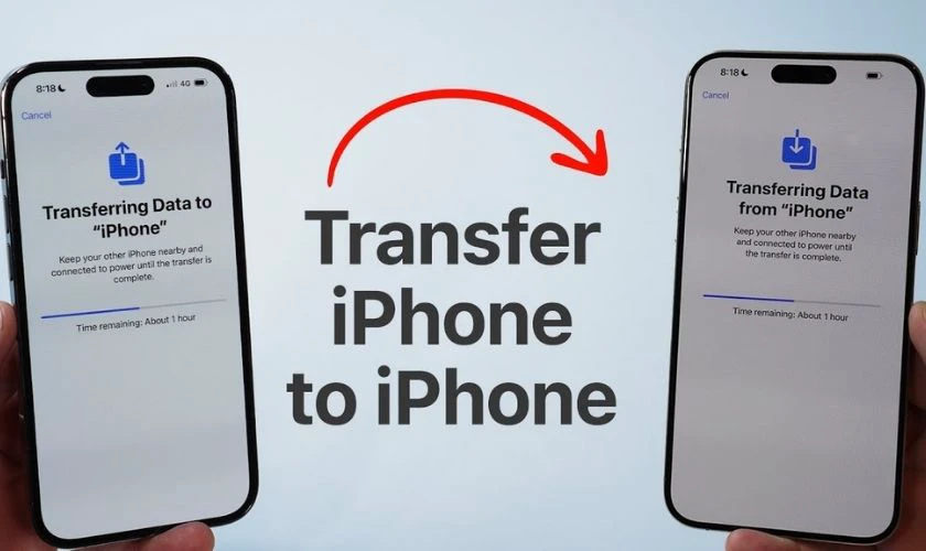 Lưu ý trước khi chuyển dữ liệu sang iPhone 17