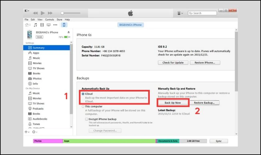 Cách chuyển dữ liệu sang iPhone 17 bằng OTA