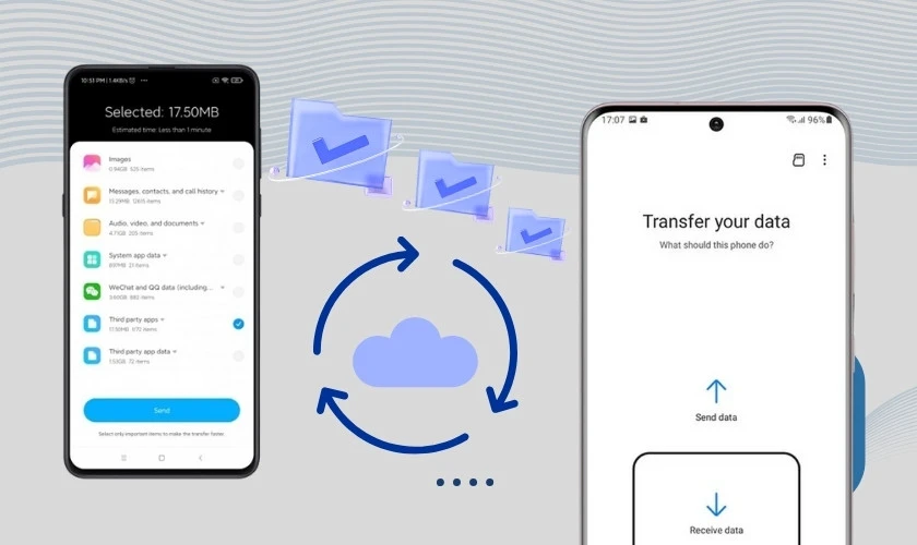 Cách chuyển dữ liệu từ Xiaomi sang Samsung