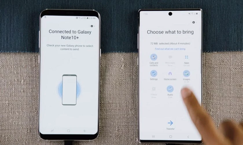 Cách chuyển dữ liệu từ Xiaomi sang Samsung bằng USB