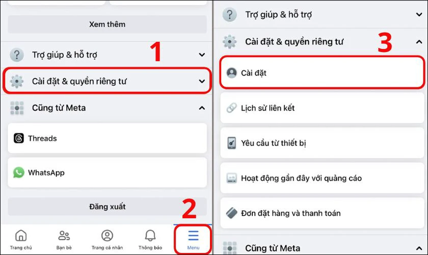 Cách chuyển tài khoản Coin Master bằng Facebook