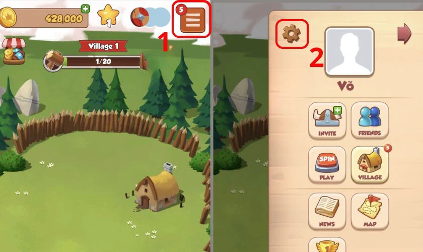 Cách chuyển tài khoản Coin Master trong game