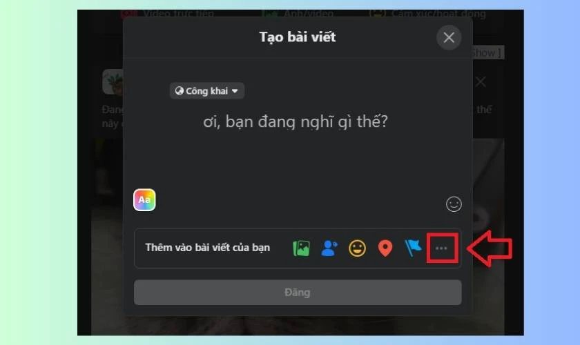 Cách đăng bài trên Facebook bằng máy tính đơn giản