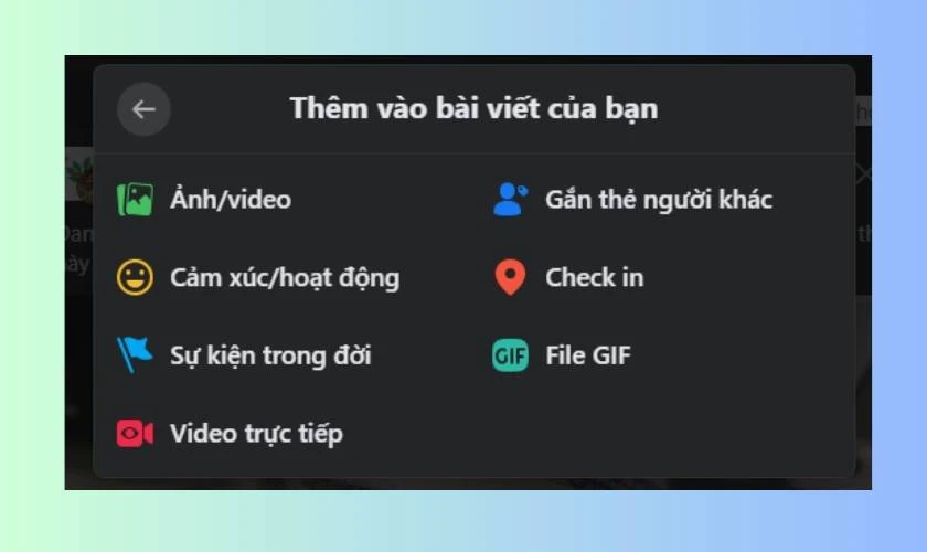 Cách đăng bài trên Facebook bằng PC