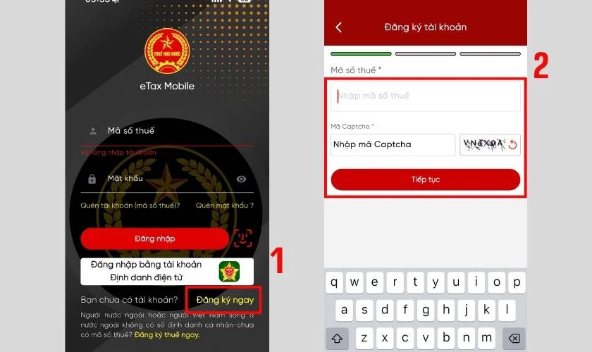 Cách đăng ký eTax Mobile nhanh