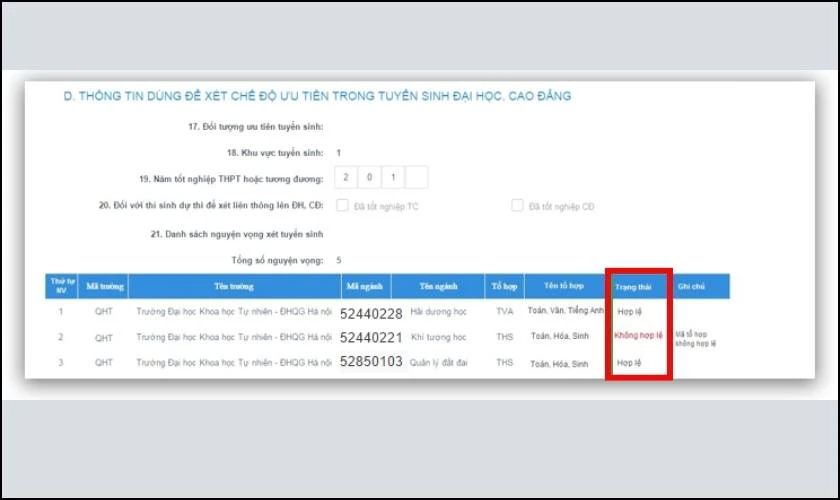 Cách đăng nhập thisinh.thithptquocgia.edu.vn 2026 trên máy tính - Bước 4, 5