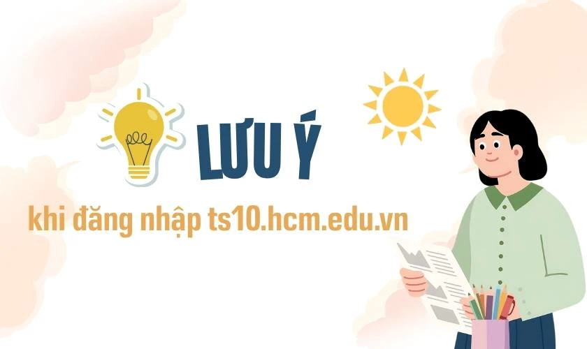 Lưu ý khi đăng nhập ts10.hcm.edu.vn 2026
