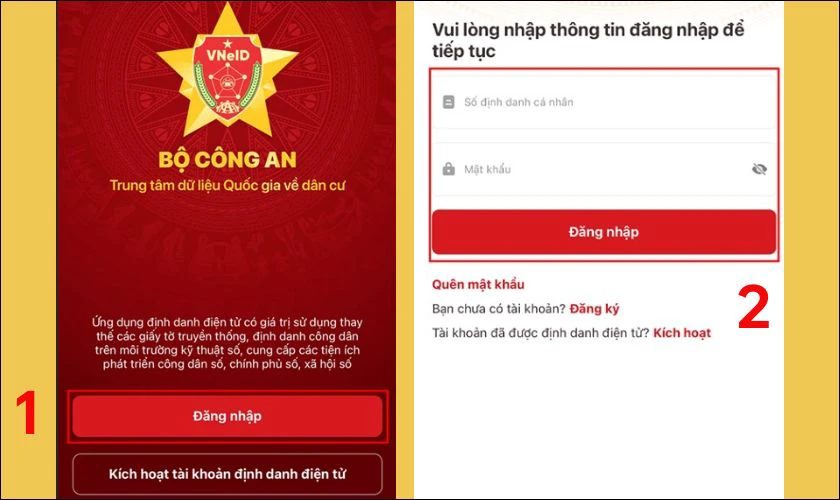 Cách đăng nhập VNeID trên thiết bị mới khi đổi điện thoại
