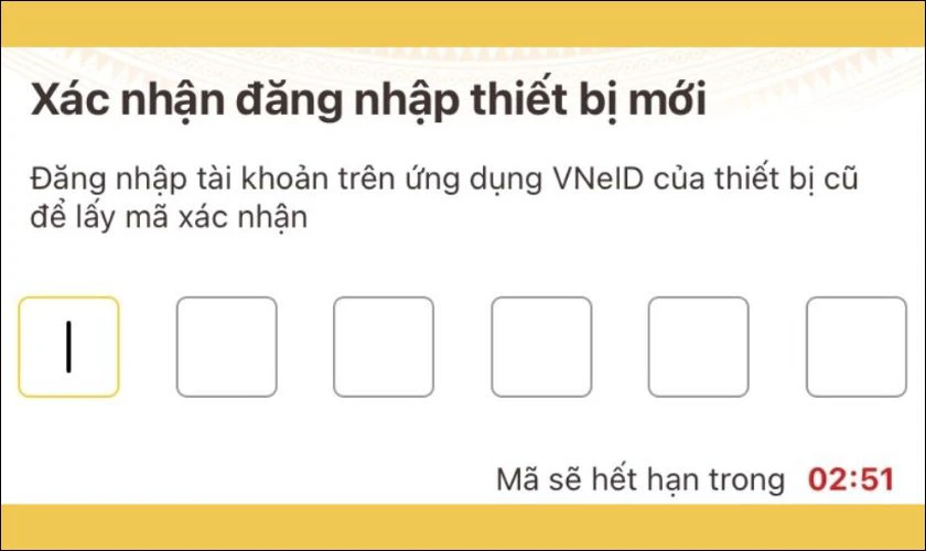 Nhập mã OTP để hoàn tất quá trình đăng nhập