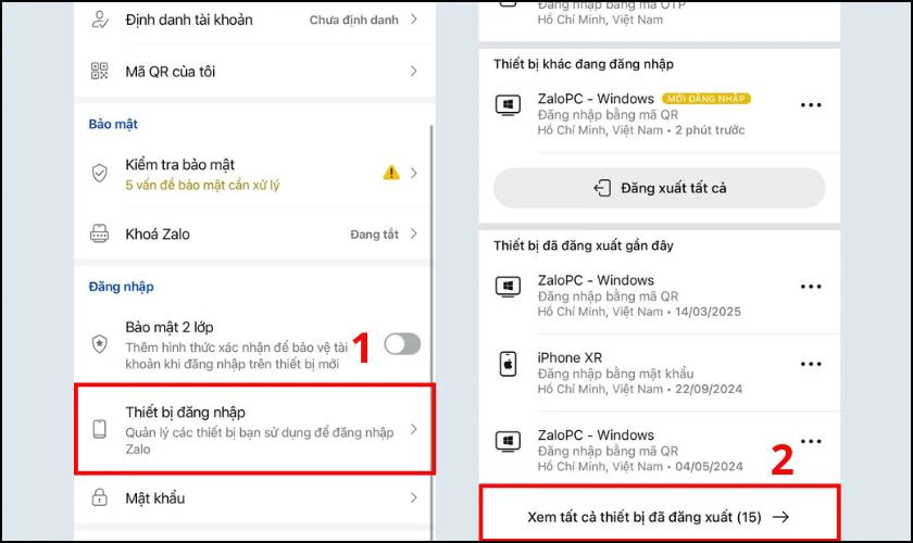Thiết bị đăng nhập