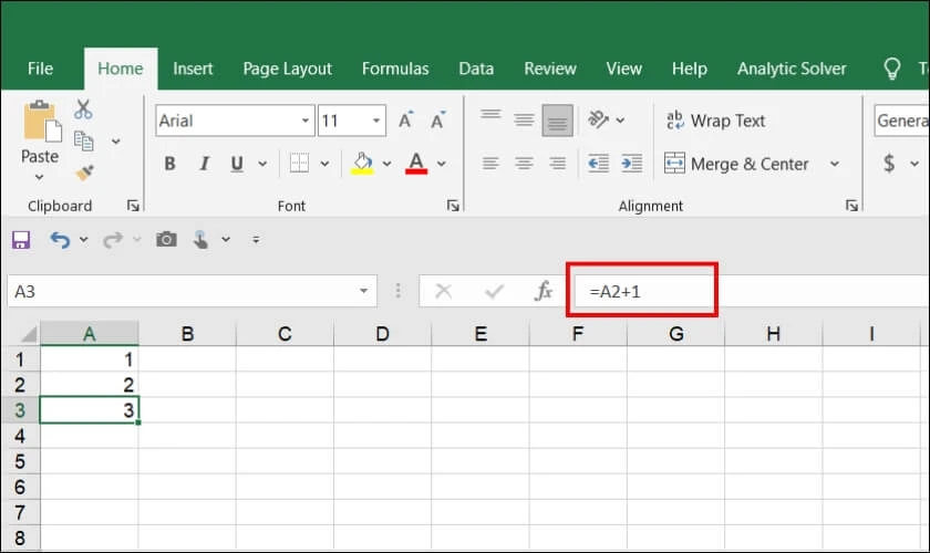 Cách đánh số thứ tự trong Excel