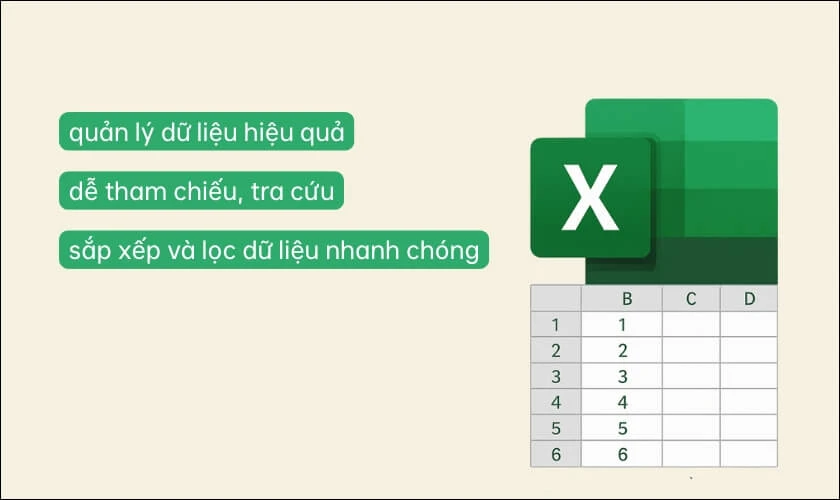 Cách đánh số thứ tự trong Excel có lợi ích gì?