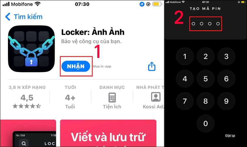 Tải và cài đặt Locker: Photo Vault từ App Store