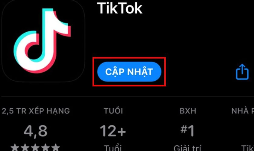 Cách để tin nổi bật trên TikTok đơn giản