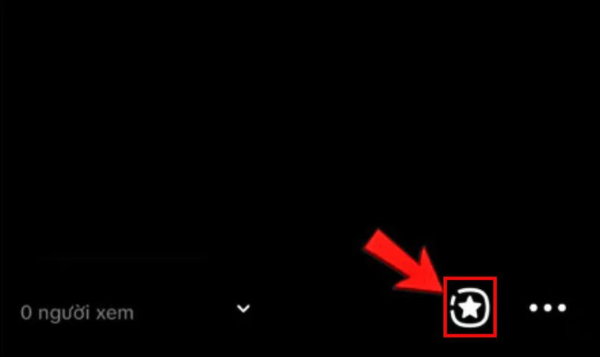 Bước 2: Vào TikTok, chọn Đăng tin Nhật Ký, chọn Hiệu ứng