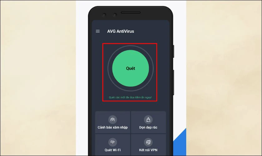 Quét kiểm tra thiết bị